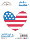 Doodlebug - Hometown USA - Sticker Doodle - Heart of America
