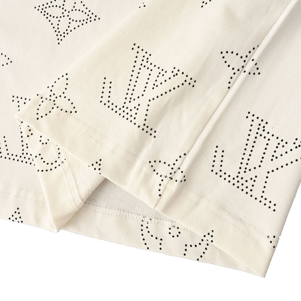 Louis Vuitton All-Over Chain Print Short-Sleeve T-Shirt