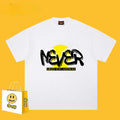 Drew T-shirts Smiley Face Short Sleeve Loose round Neck Short Sleeve